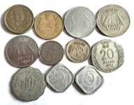 zestaw moneta Indie 11 szt.