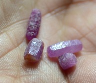 Rubiny z Kenii 7,8 ct