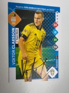 Karta panini autograf Szwecja Viktor Claesson Road to Qatar 2022