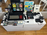Zestaw ZX SPECTRUM Sinclair dktronics 12 kaset 2 zasilacze