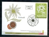 A56160)Austria: FDC 2538, Kwiaty z Moneta