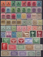 NIEMCY - zest. znaczków czystych */LOT-20/