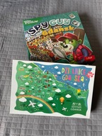 701 Zestaw rodzinny gra "Spy Guy " i puzzle "Dzielnice Gdańska"