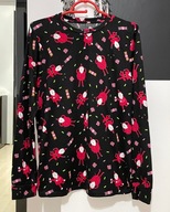 Ś Koszulka piżamy świąteczna Bożonarodzeniowa Mikołaje miły materiał XXL