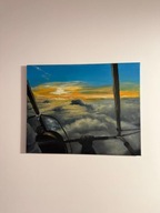 Obraz "Mazury z góry" Giżycka Amatorska Grupa Artystyczna