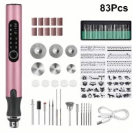 Micro Polishing Pen Mini Diy narzędzie do grawerowania USB 83szt