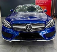 Przód Mercedes W205 Coupe cabrio Amg Maska Zderzak Błotniki
