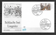 WYDANIE WSPÓLNE POLSKA - NIEMCY - BITWA POD LEGNICĄ - Mi.1511 FDC