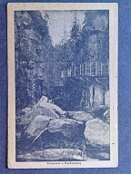 Fragment z Karkonoszy , lata 40-te