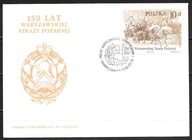 *FDC ROCZNIK 1986 Fi 2878 kas. STRAŻ POŻARNA