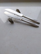 Noże do sera i masła z koziołkiem stary szwedzki wzór