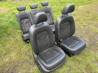 AUDI Q5 8R FOTELE KOMPLET SKÓRA PAMIĘĆ PODGRZEWANE I WENTYLOWANE
