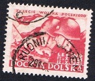 1953 Polska fi 681 - 10-lecie Ludowego Wojska Polskiego