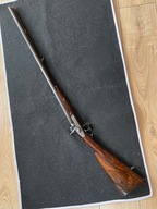 Dubeltówka czarnoprochowa damast