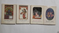 4 x SZTUKA INDII Minatury Mongolskie, Himalajskie, Kryszna, Siwa