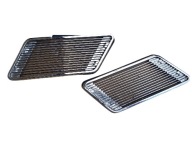 Fiat 125p kratki wlotów powietrza tylne słupki P+L