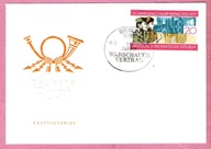 DDR 1975, FDC, wojsko, militaria, Układ Warszawski, polonica