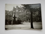 GDAŃSK - Długi Targ - stara pocztówka