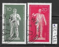 Znaczki Pocztowe Niemcy DDR Kasowane 772-73.. 1960 r