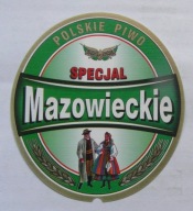 ETYKIETA PIWO POLSKIE SPECJAL MAZOWIECKIE BROWAR KONSTANCIN