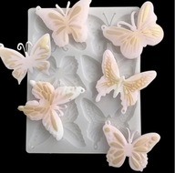 Duża forma silikonowa motyle