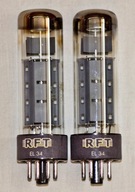 LAMPY RFT EL34 PARA IDEALNA 6CA7 KT77