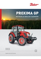 Zetor Proxima GP 100, 110 - instrukcja obsługi ciągników PL (2017)