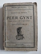Henryk Ibsen Peer Gynt spolszczył Jan Kasprowicz 1923 Pieczęć LWÓW
