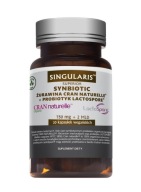 Synbiotic żurawina + probiotyk 30 kaps SINGULARIS