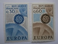 Francja - Europa CEPT 1967 - Mi. 1578-79 **