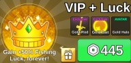 Vip + Luck // Fish it! // Roblox