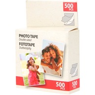 TAŚMA DWUSTRONNA DO ZDJĘĆ PRZYLEPCE 500 SZT.