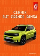 Fiat Grande Panda prospekt 10 2025 cenik model 2026 polski