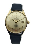 KLASYCZNY MĘSKI NARĘCZNY ZEGAREK ATLANTIC WORLDMASTER ORIGINAL LATA 70-TE