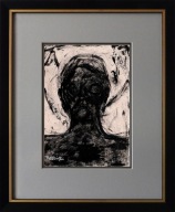 Zdzisław Beksiński - ręcznie malowana akwarela !!!