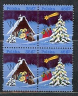 Fi 3417-18 ** Boże Narodzenie WZÓR CZWÓRKA 1995