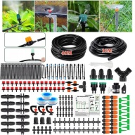 DUŻY ZESTAW NAWADNIANIA KROPELKOWE 40M + 10M DO GROWBOX OGRÓD 302 ELEMENTY