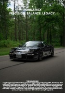 Motoryzacyjny Plakat „Honda NSX" - Samochodowa Dekoracja Garażu