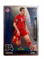 Robert Lewandowski Limited Edition LE7 Match Attax 15/16 Bayern Monachium
