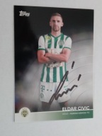 Karta topps autograf Ferencvarosi Eldar Civic 2021/22
