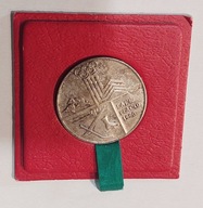 ODZNAKA MEDAL PAMIĄTKOWY XIII ZIMOWE IGRZYSKA OLIMPIJSKIE LAKE PLACID 1980