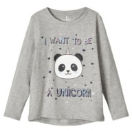 NAME IT bluzka 98 WANT BE UNICORN / 6423 Oliwia Kurowska, Kuba Kurowski