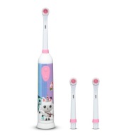 SZCZOTECZKA Koci Domek Gabi + 3 końcówki BIAŁE