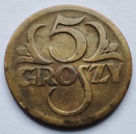 5 Groszy 1923r śr. 20 mm mosiądz
