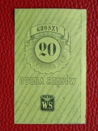 RZĘDÓW - dominium - 20 groszy 186...