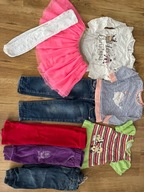 Ładne ubranka r 86 dla dxiewczynki