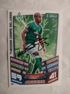 Karta topps match attax autograf Bundesliga Werder Brema Theodor Selassie