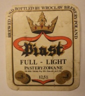 ETYKIETA - WROCŁAW - BROWAR WROCŁAW - Piast FULL - LIGHT