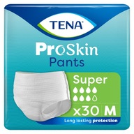 TENA ProSkin Pants Super M Majtki Chłonne 30 sztuk NEW