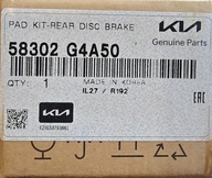 KLOCKI HAMULCOWE TYŁ KIA OE 58302G4A50